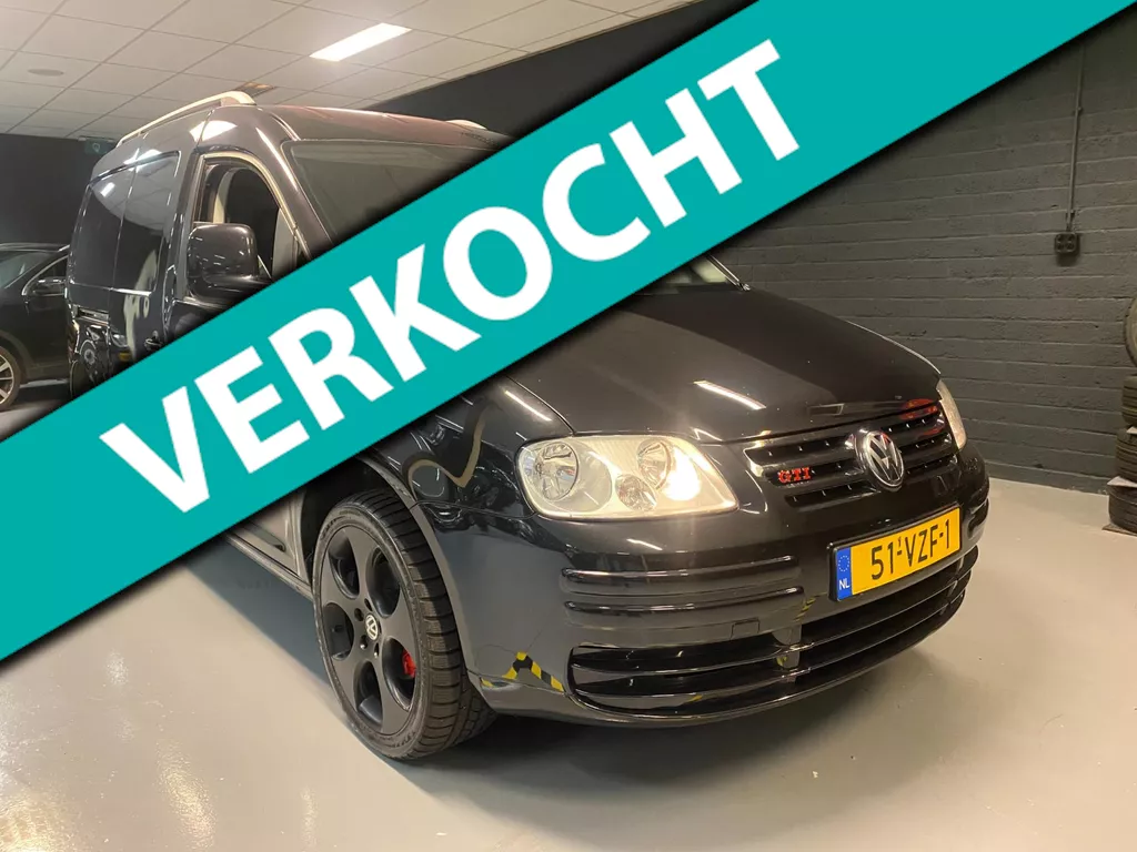 Volkswagen Caddy 1.9 TDI Maxi GTI Pakket Navi Leder Camera DSG Automaat.