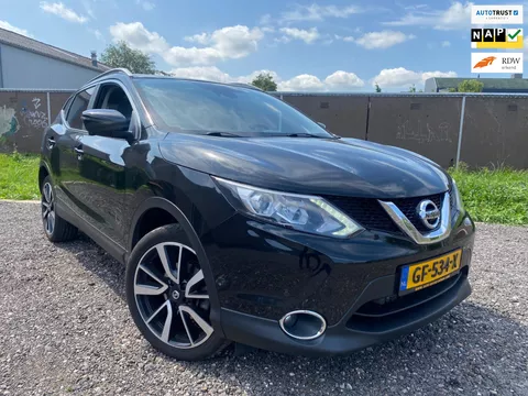 Nissan Qashqai 1.2 Tekna Automaat Leder 360Camera Pano Navi NL Auto RIJKLAAR.