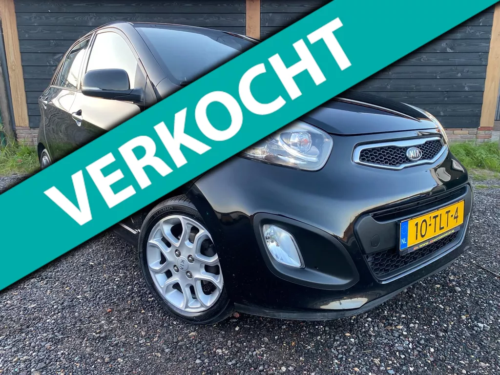 Kia Picanto 1.2 CVVT 5DR'S, Start/Stop, keyless entry,Led, LM,NAP,NL.