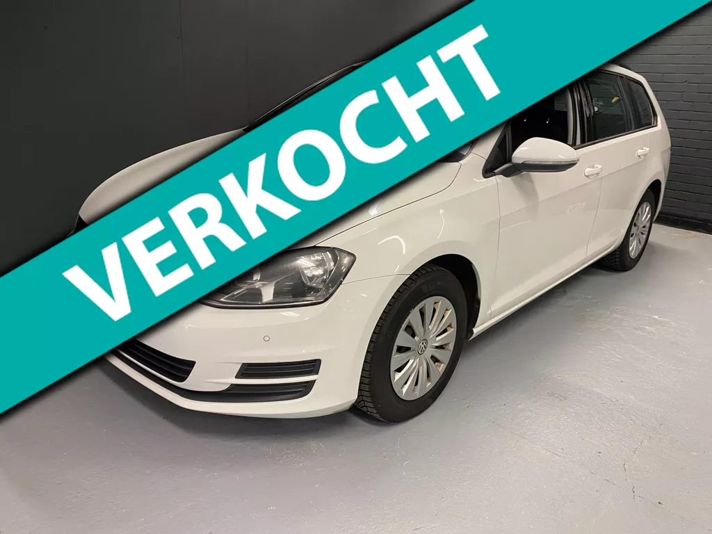 Volkswagen Golf Variant 1.6 TDI Trendline BlueMotion Prkeer sen- 2014 DSG Automaat NAP.
