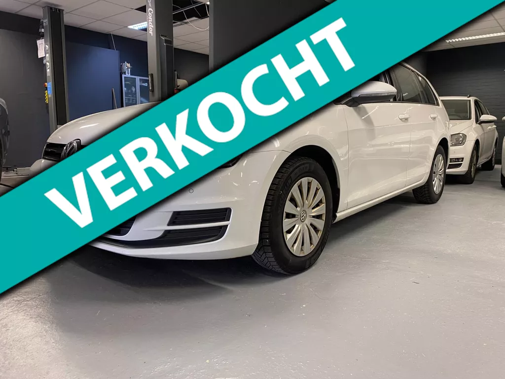 Volkswagen Golf Variant 1.6 TDI Trendline BlueMotion Prkeer sen- 2014 DSG Automaat NAP.
