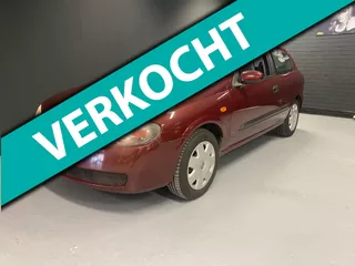 Nissan Almera 1.5 Stuurbek- Airco Trekhaak Lage KM. APK 1 eigennaar.