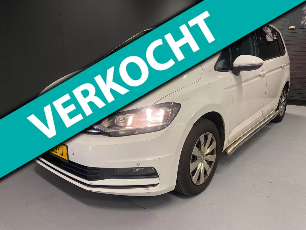 Volkswagen Touran 2.0 TDI SCR Comfortline Navi Parker-Sen. 2017 DSG Rijdt Goed !