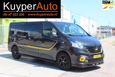 Renault Trafic 1.6 dCi T29 L2H1 DC Formula Edition Energy 5 PERS NW APK EMISSIE 6VOL LEDER CRUISE TREKHAAK DUBB. SCHUIFDEUREN