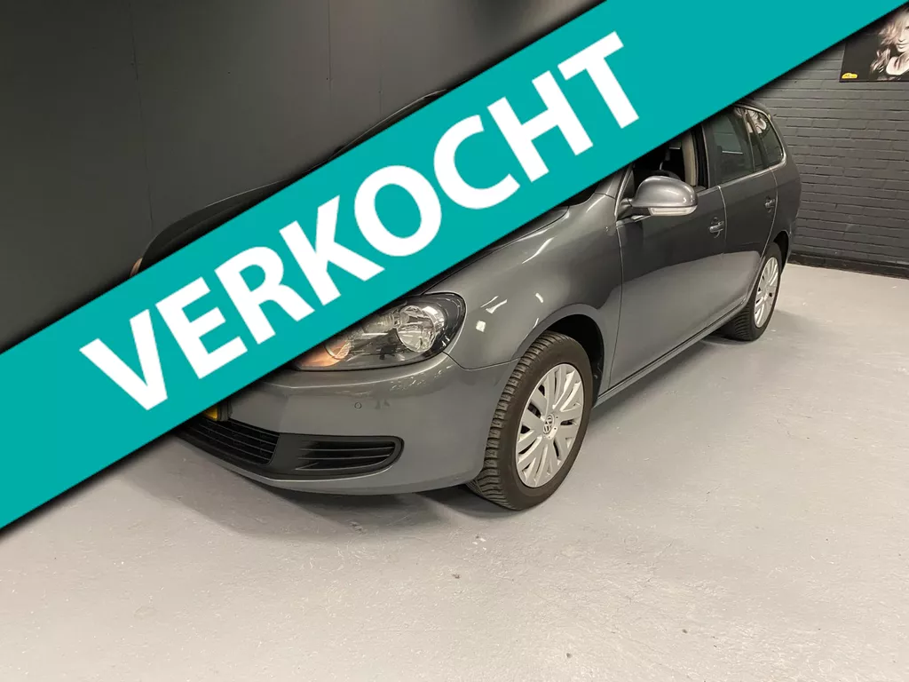 Volkswagen Golf Variant 2.0 TDI NAVi Multi-Stuur Parkeer sen- NAP 1de Eigenaar.