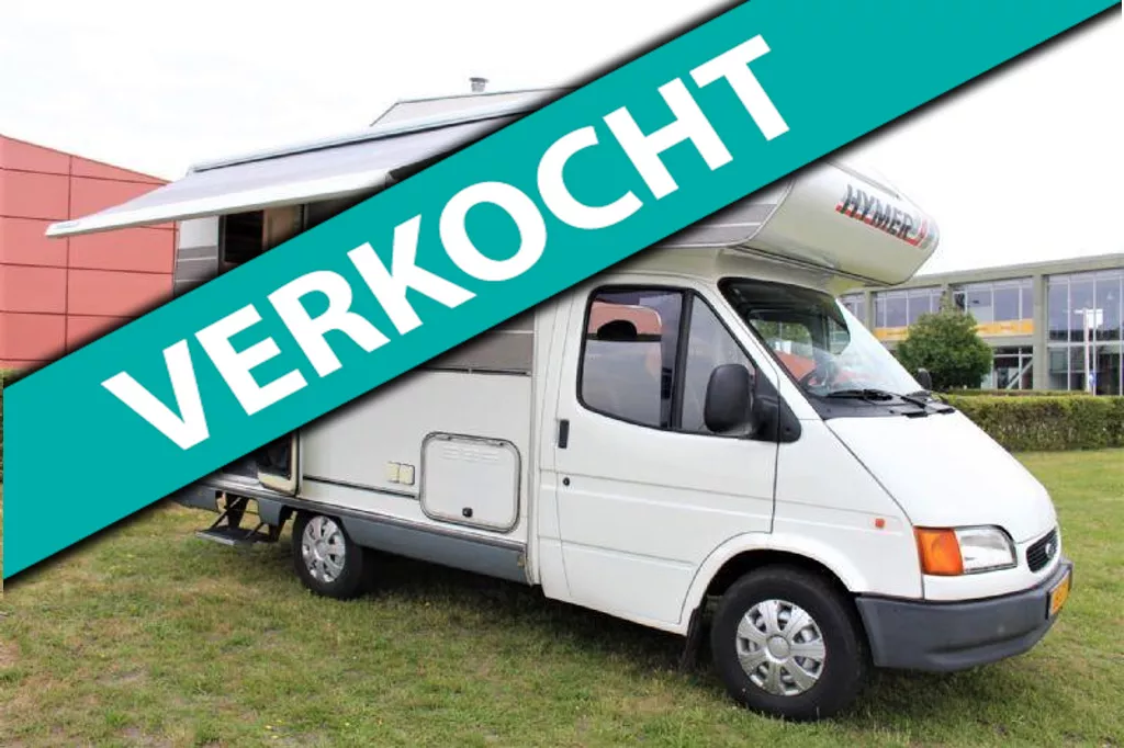Ford Transit 2.5 TD Camper Hymer, Stuurbekrachtiging, 4 pers.