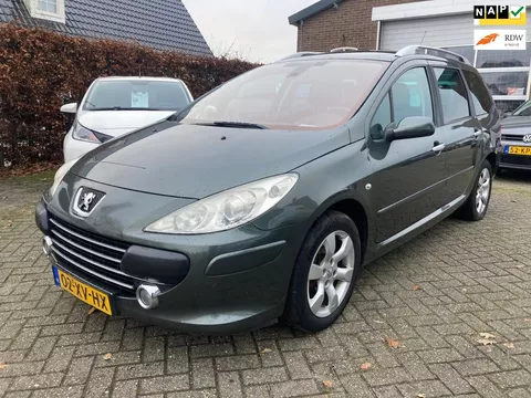 Peugeot 307 SW 1.6-16V Premium Bj 2007, APK TOT 10-2026, Clima, Cruise, Navi, inruil mogelijk