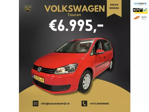 Volkswagen Touran 1.6 TDI BlueMotion Multi-stuur NAVI Lage Km NAP 1de eigenaar.
