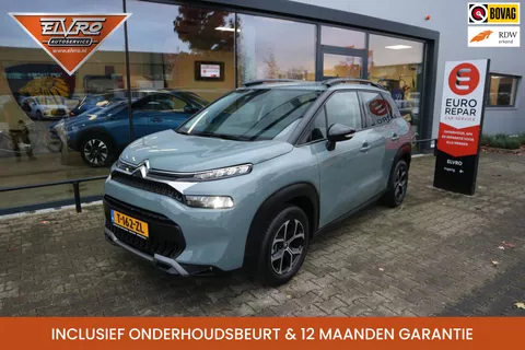 Citroen C3 AIRCROSS 1.2 PureTech Shine NAVI CLIMA LEDER PDC STOELVERW LMV ALL-SEASON!!