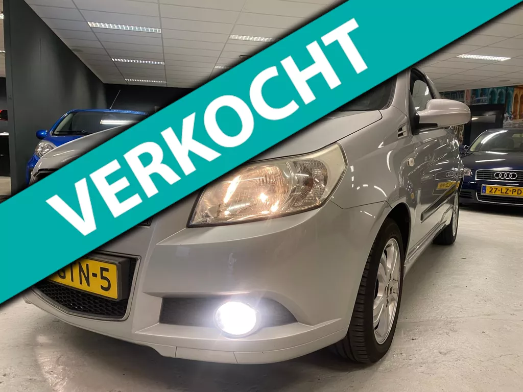 Chevrolet Aveo 1.2 16V, SPORT-LINE, ZEER LAGE KM.STAND,APK 09-22.