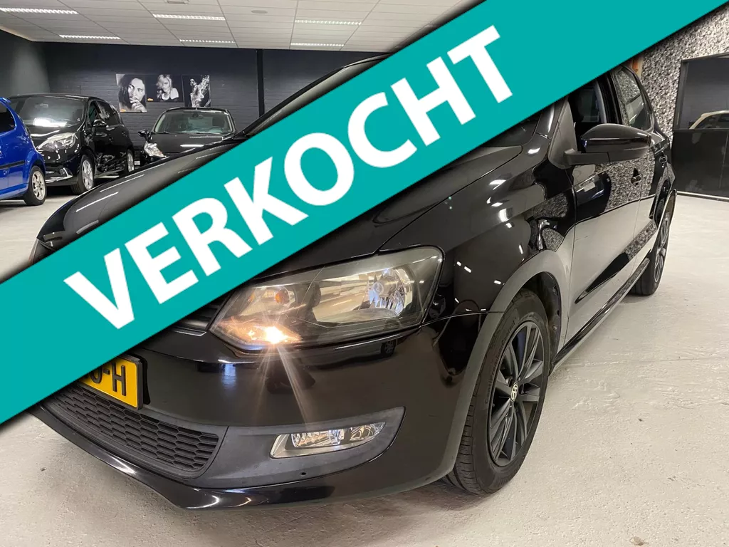 Volkswagen Polo 1.2 /Cruisecontrol/LM/5DR'S/Dig-Climaat/Black edition/RIJDT GOED.