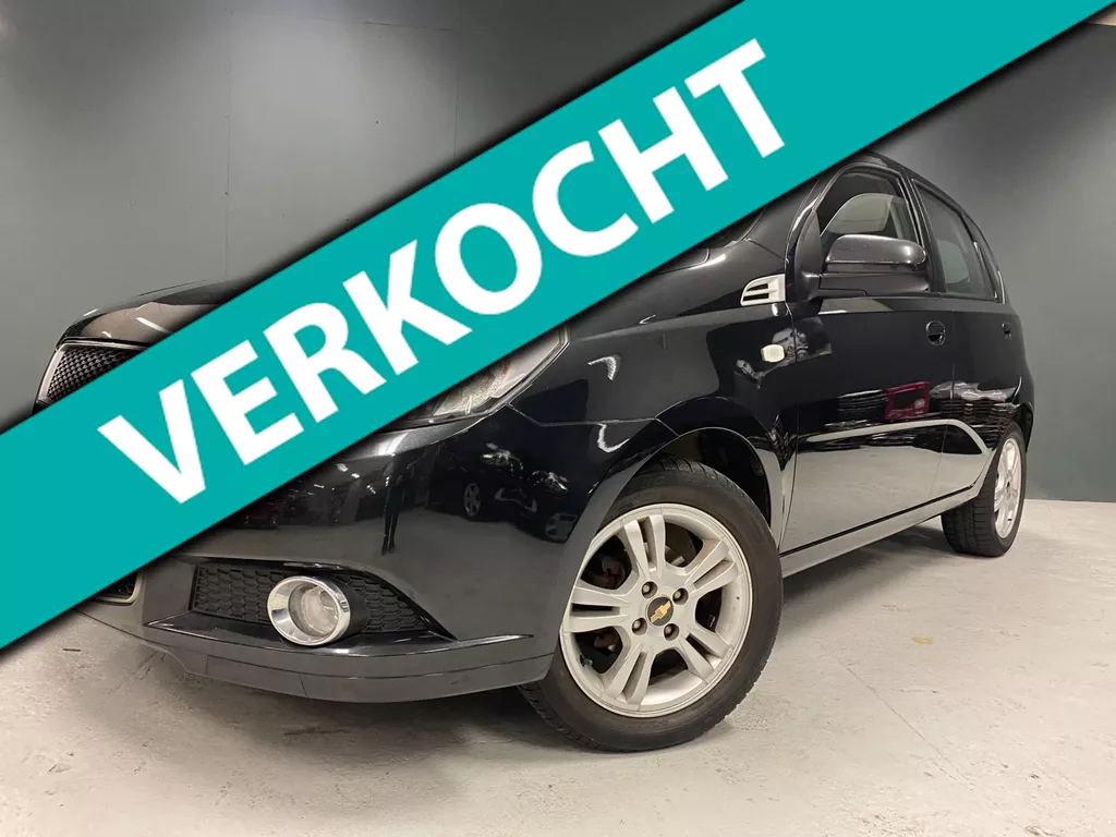 Chevrolet Aveo 1.4 16V LS,AIRCO,5DR'S,NAP,APK 11-2022,RIJKLAAR.