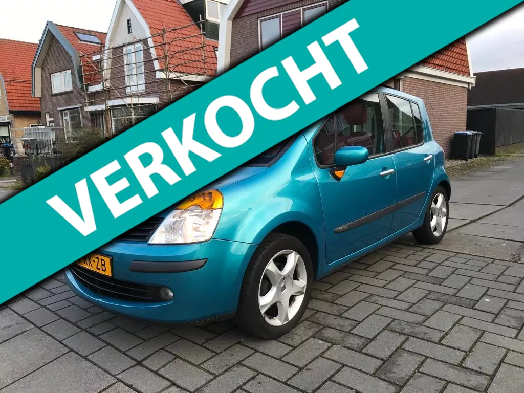 Renault Modus 1.6-16V Luxe,Pano-dak,LM,Cruisecontrol,Lage Km.RIJKLAAR.
