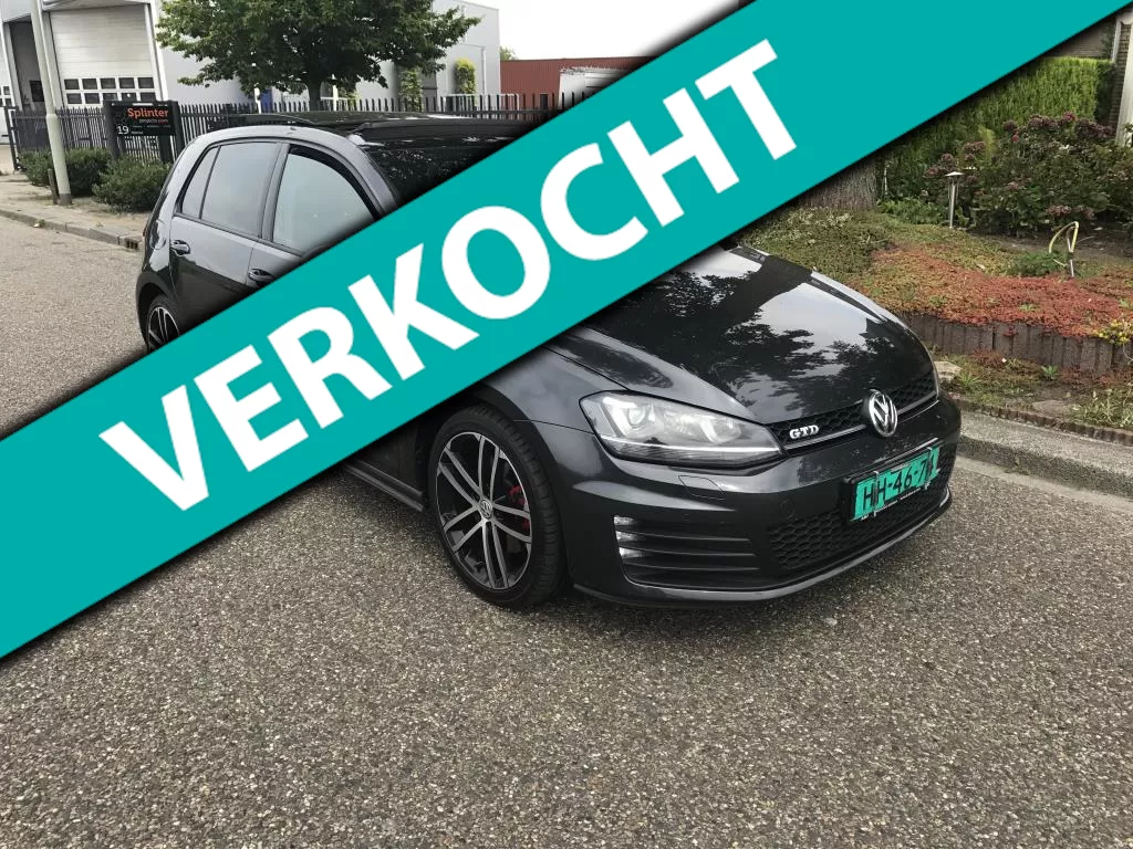 Volkswagen Golf 2.0 GTD DSG 184PK/PANOD/SPORTSOUND,KEYLESS,STANDKACHEL !