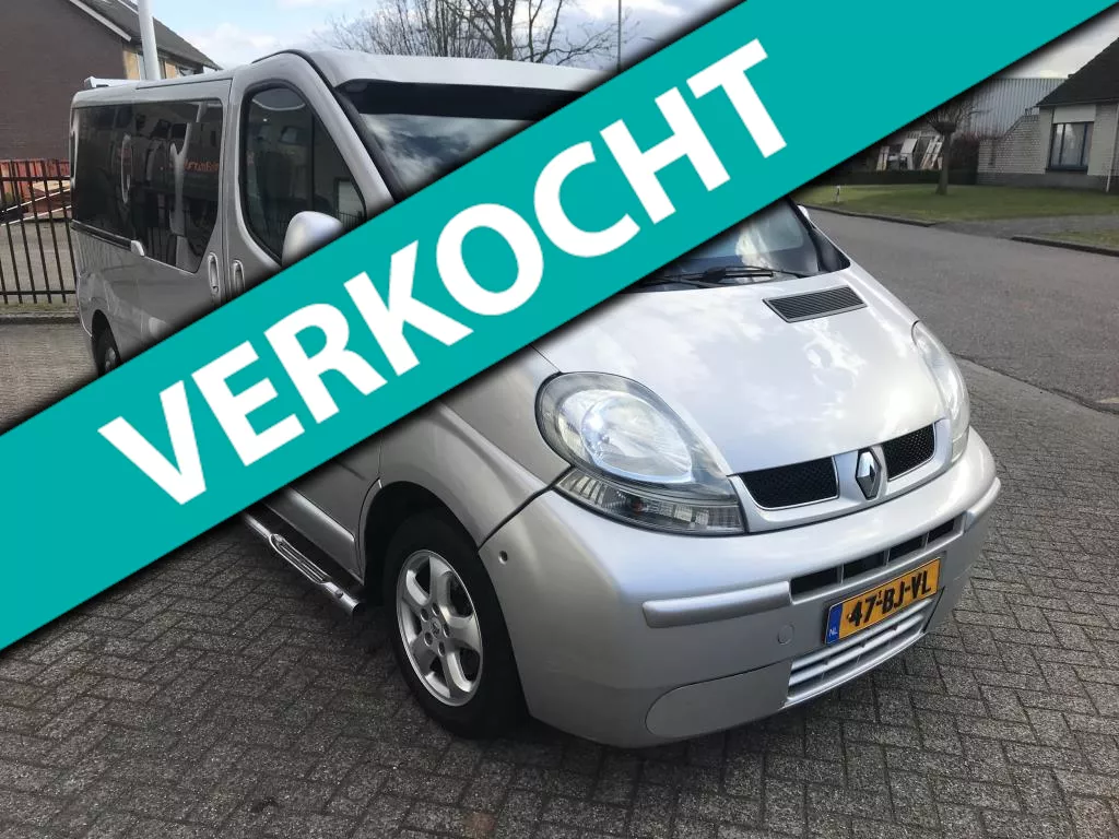 Renault Trafic 2.5 dCi L2 H1 DC [bj 2003] AIRCO/NW APK/NAP KM'S!