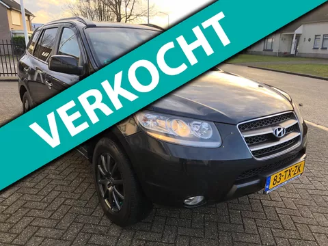Hyundai Santa Fe 2.2 CRDi Style Premium [bj 2007] 5PERS/Clima/Navi/Leer EX BPM!