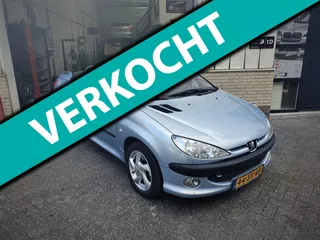 Peugeot 206 CC 1.6-16V Roland Garros New APK/ Airco/ 110PK / Hele nette staat!