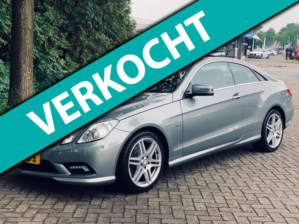 Mercedes-Benz E-klasse Coupé 350 CGI Avantgarde (bj 2010) AMG PAKKET / PANORAMISCH DAK / VOL OPTIES