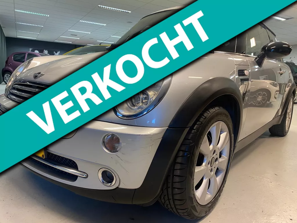 Mini Mini 1.6 One Seven,AIRCO,Cruise control,APK 27-JUNI-2022.