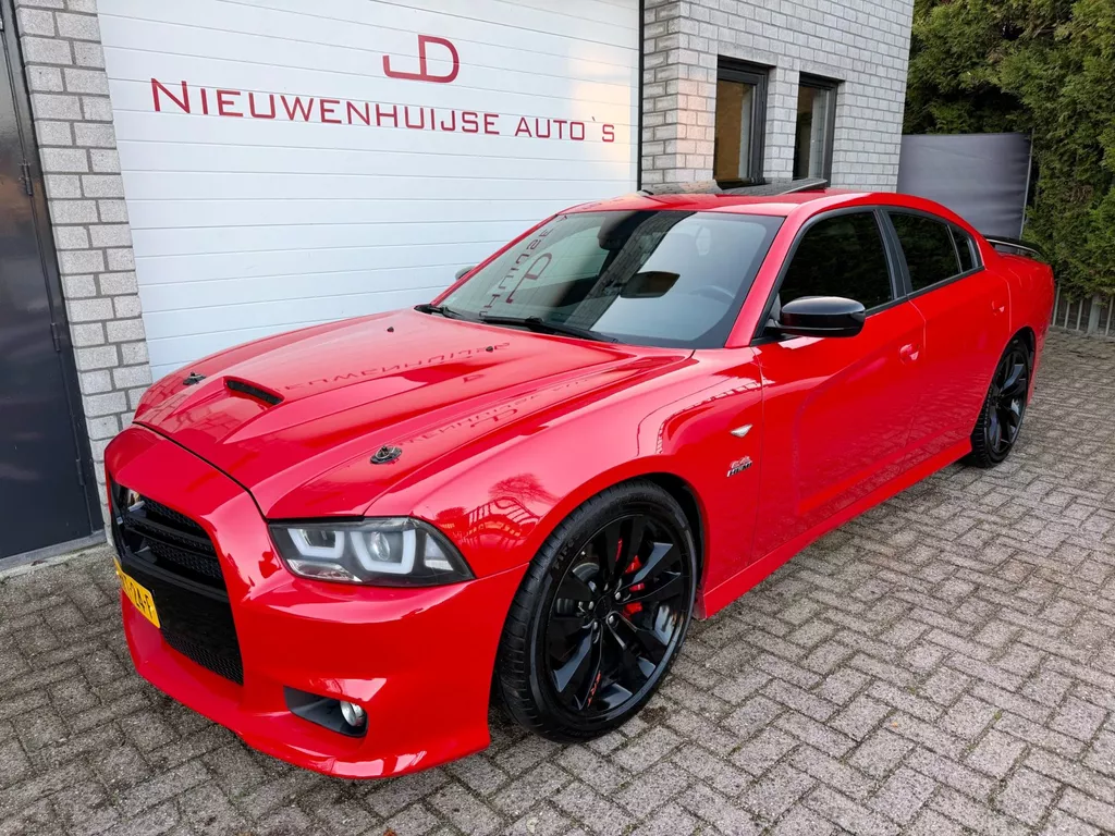Dodge Charger SRT8 6.4 V8 HEMI 478pk, 128.243km, LPG G3, full option!
