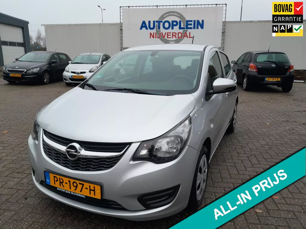 Opel KARL 1.0 ecoFLEX Edition keurig nette in Nederland nieuw geleverde auto met cruise control!