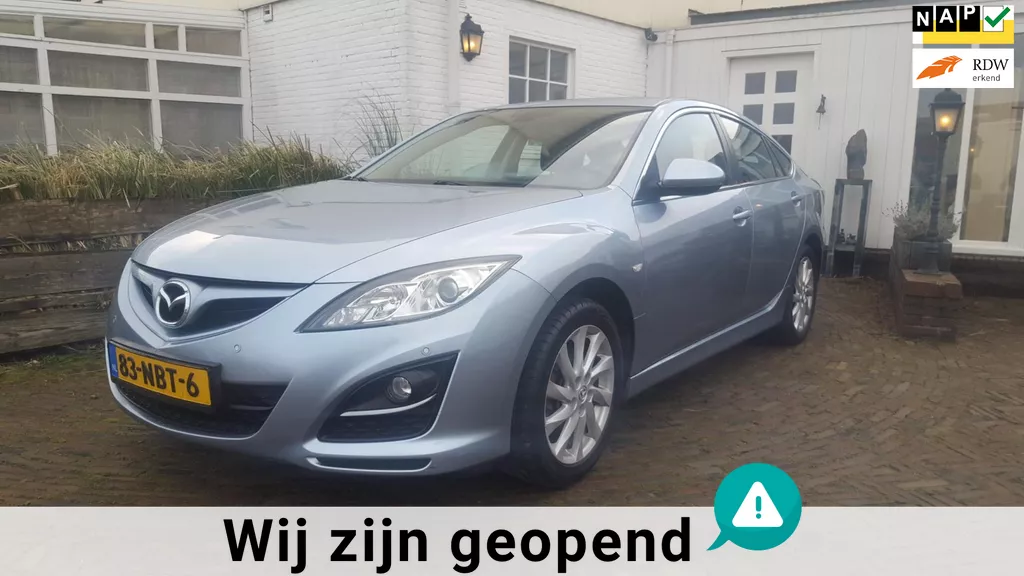 Mazda 6 1.8 TS Prachtige en zeer goede auto te koop door een overlijdensgeval, nieuwe APK tot 01-12-26
