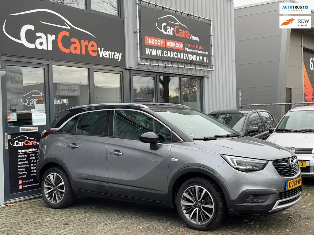 Opel Crossland X 1.2 Turbo Innovation|APK12-2026|AUTOMAAT|STUURVERWARMING|STOELVERWARMING|CRUISECONTROLE|