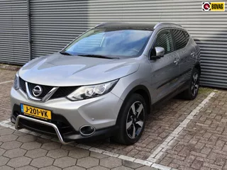 Nissan Qashqai 1.2 Tekna 360 camera Pano Keyless APK Trekhaak Navi Cruise PDC