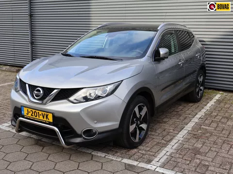 Nissan Qashqai 1.2 Tekna 360 camera Pano Keyless APK Trekhaak Navi Cruise PDC