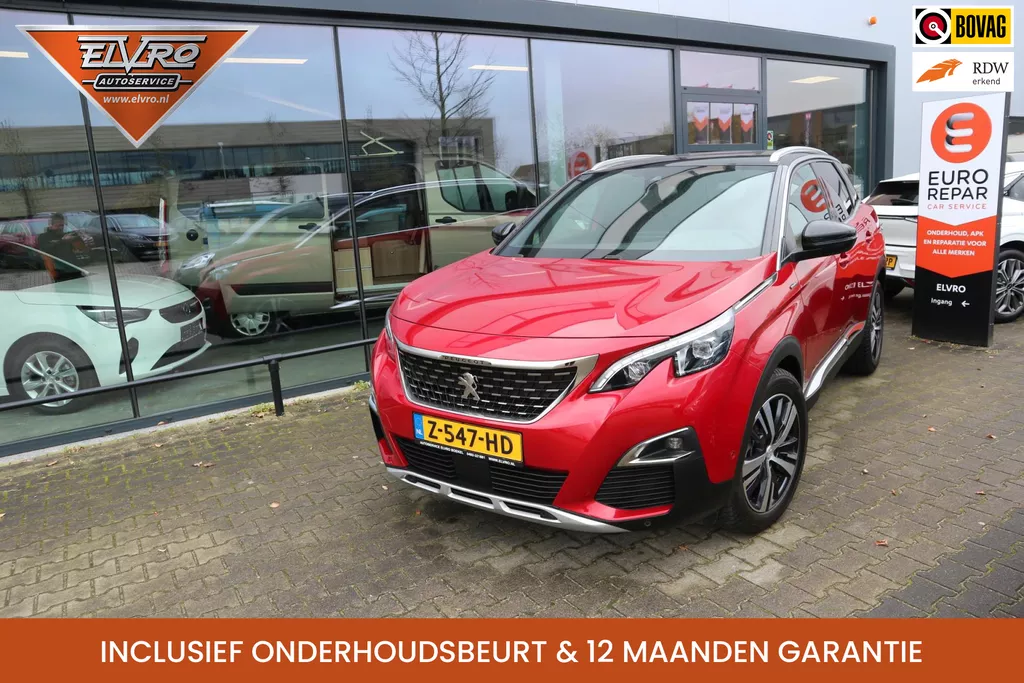 Peugeot 3008 1.2 PureTech GT Line NAVI PANORAMADAK LED CRUIS CLIMA PDC V+A RIJKLAARPRIJS!!
