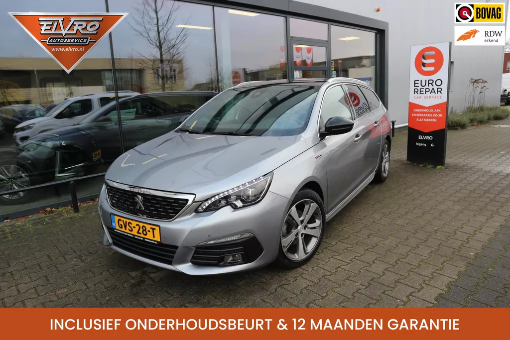 Peugeot 308 SW 1.2 PureTech GT-line AUTOMAAT NAVI CAMERA PANORAMADAK PDC V+A RIJKAARPRIJS!!