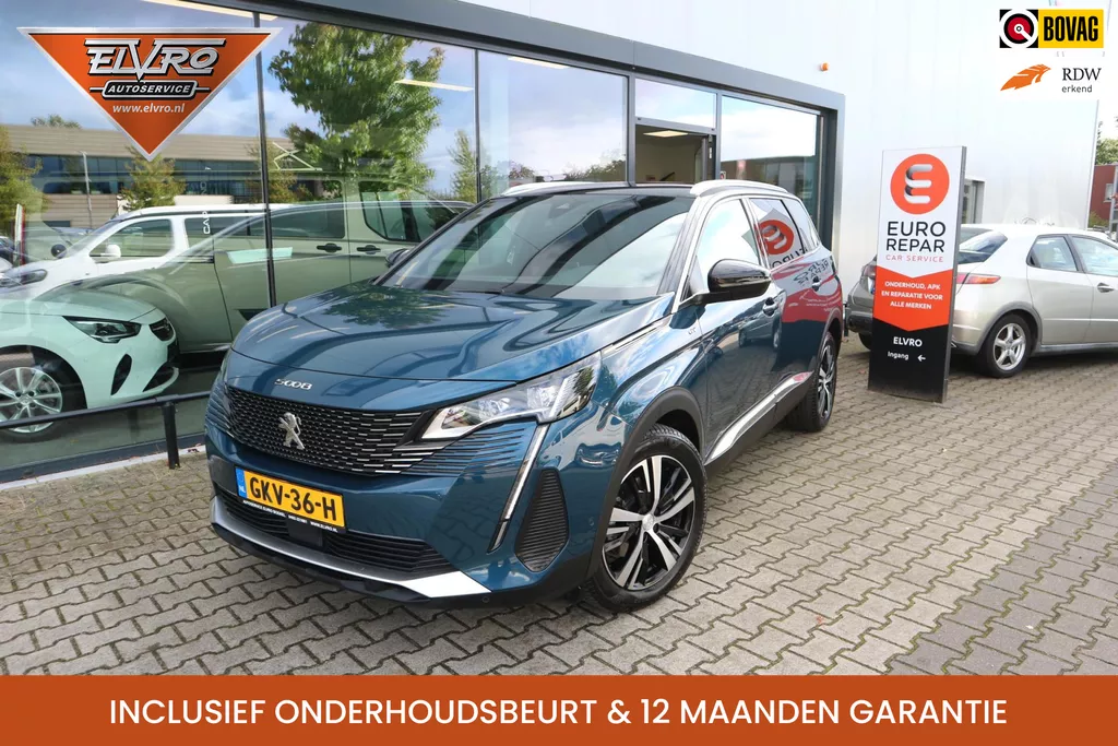 Peugeot 5008 1.2 PureTech GT 7-ZITS NAVI CAMERA ALCANTARA ADAPTIVE CRUISE KEYLESS RIJKLAARPRIJS!!