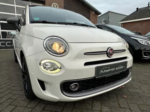 Fiat 500 S. 1.2 Sport. Navi. PDC. Airco. Half leder. 102.000KM.