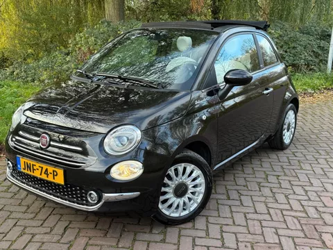 Fiat 500c 1.0 Hybrid Dolcevita Cabrio 1 Eig.b.j.6-2022 Leer, 15"LM,Carplay ,PDC