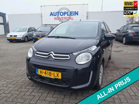 Citroen C1 1.0 VTi Feel nette in Nederland nieuw geleverde auto in het zwart!