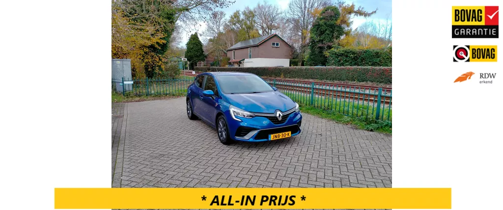 Renault CLIO 1.0 TCe R.S. Line navi cruise stoelvew. ALLINPRIJS