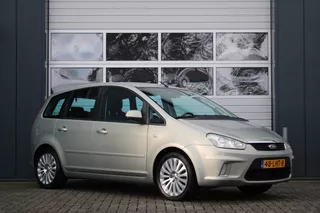 Ford C-Max 1.8-16V Limited 125pk Clima/Cruise/Navi/Bluetooth/RadioCD.AUX/17"LM/Trekhaak/GoedOnderhouden/APK:06-10-2026