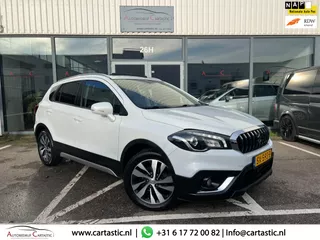 Suzuki S-Cross 1.4 Boosterjet High Executive AUTOMAAT | LEER | 1e EIGENAAR | DEALER ONDERHOUDEN | KEYLESS | PANO | STOELVERW. | NA