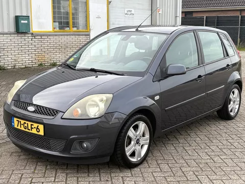 Ford Fiesta 1.3 I 8V 69 PK Bj 2008 Ghia Luxe 5 Deurs Ecc Airco Elec.Pakket Parkeersensoren Afst.Bed.Centr.Vergr 15 Inch Extra,s