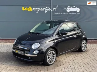 Fiat 500 1.2 Lounge *unieke 16 inch velgen *airco *panorama