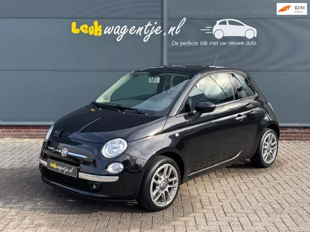 Fiat 500 1.2 Lounge *unieke 16 inch velgen *airco *panorama