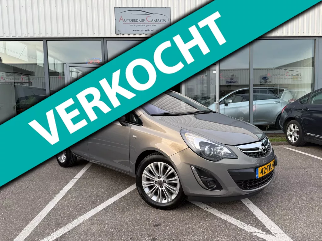 Opel Corsa 1.4-16V Cosmo CLIMA | CRUISE CONTROL | STOEL/STUURVERWARMING | VOLLEDIG ONDERHOUDEN | NAP | APK |