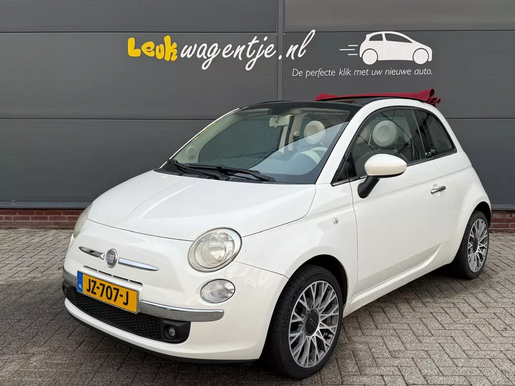 Fiat 500 C 1.2 Lounge Cabrio *airco *p-sensor *16 inch