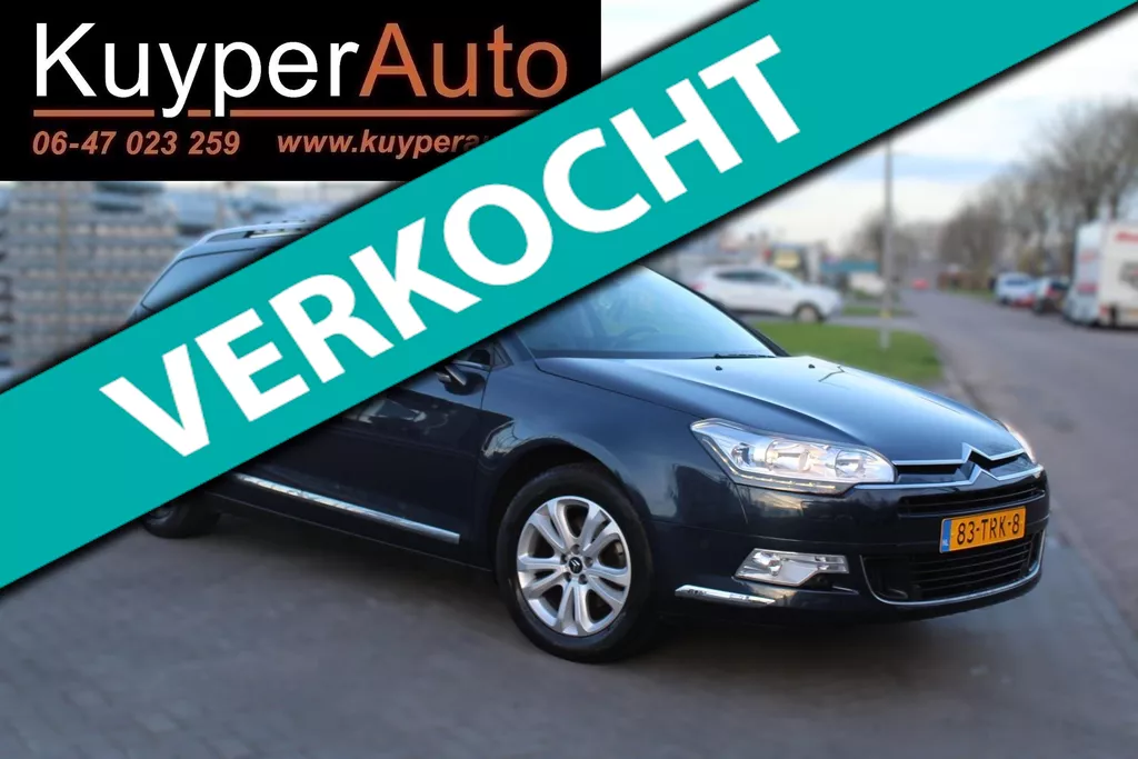 Citroen C5 Tourer 1.6 THP Exclusive NAP 1E EIGENAAR half leder vol opties
