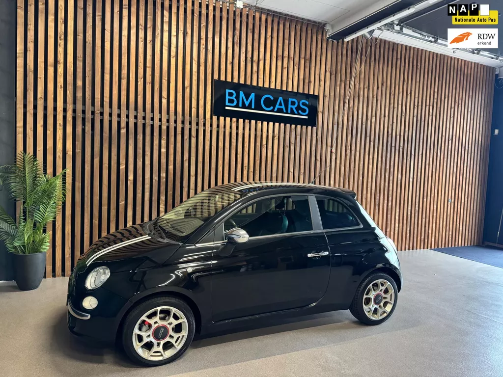 Fiat 500 1.4-16V Sport Airco, Sportvelgen, Half Leer