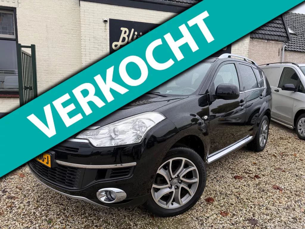 Citroen C-Crosser 2.2 HDiF Exclusive 7Persoons | Automaat | Camera | Leer | StoelVW | Navi | Trekaahaak | Xenon