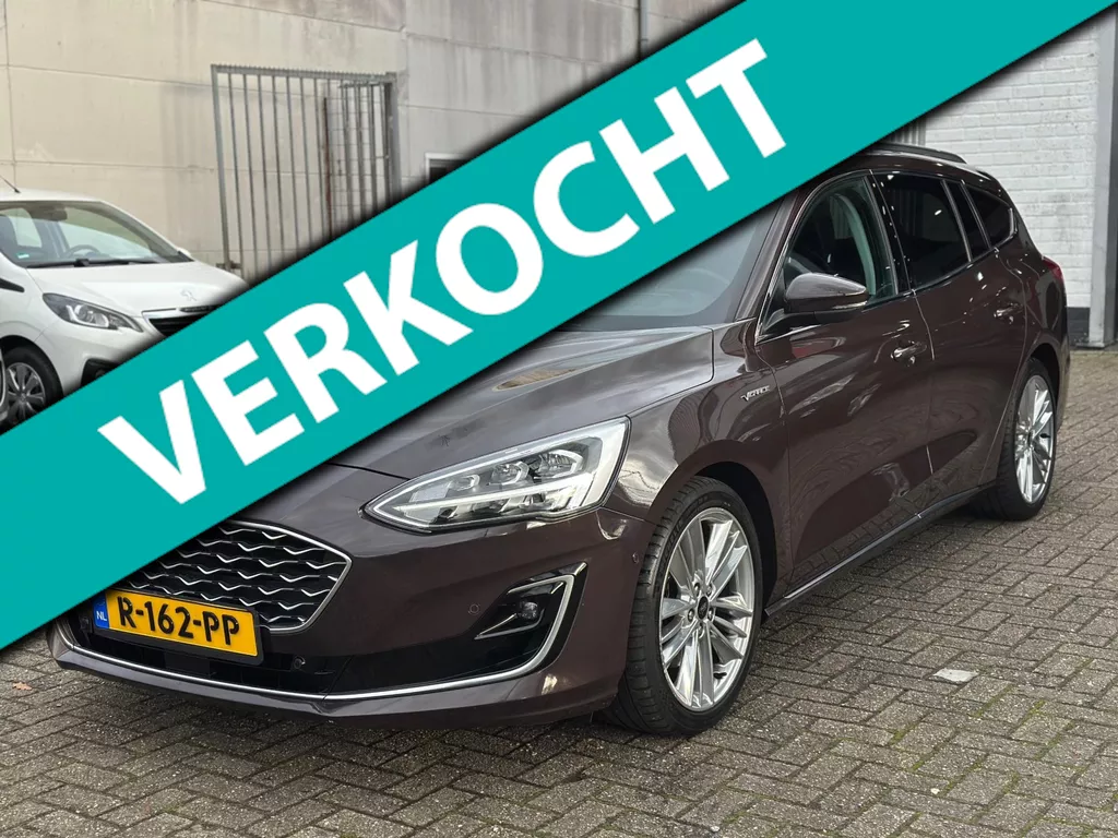 Ford Focus Wagon 1.5 EcoBoost Vignale Bj:2018 HeadUp Bang&Olufsen Automaat Zeer Netjes