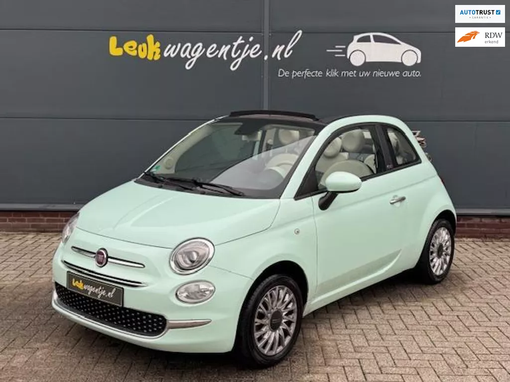 Fiat 500 C 1.0 Hybrid Lounge Cabrio *carplay *cruise *airco
