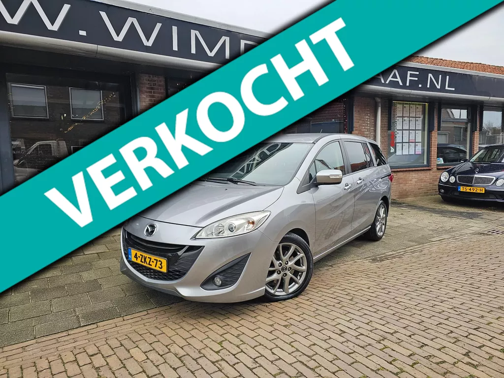 Mazda 5 2.0 Silver Edition 7 Persoons !