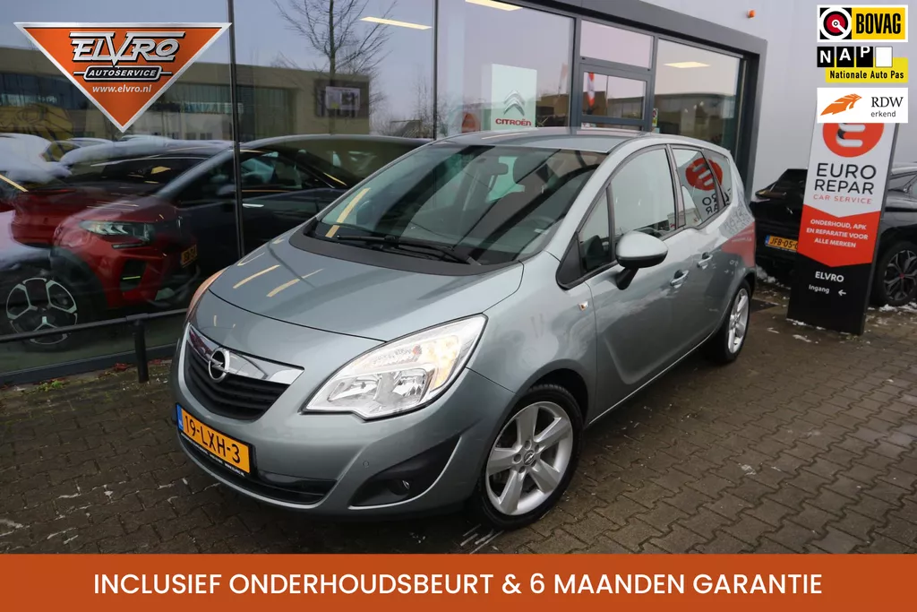 Opel Meriva 1.4 Edition AIRCO CRUISE PDC V+A TREKHAAK LAGE KM RIJKLAARPRIJS!!